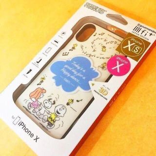 スヌーピー(SNOOPY)のIIfi+ スヌーピー iPhoneXs/X スマホケース SNG205C(iPhoneケース)