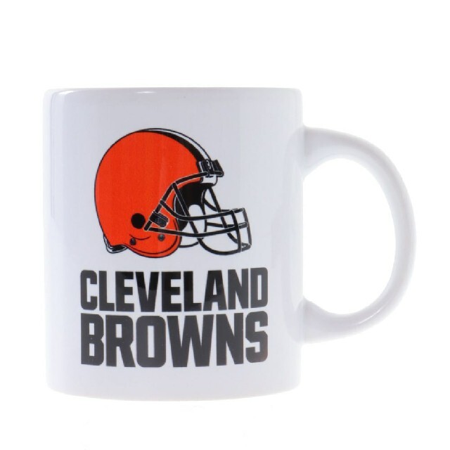 新品 NFL BROWNS ブラウンズ マグカップ 12oz スポーツ/アウトドアのスポーツ/アウトドア その他(アメリカンフットボール)の商品写真