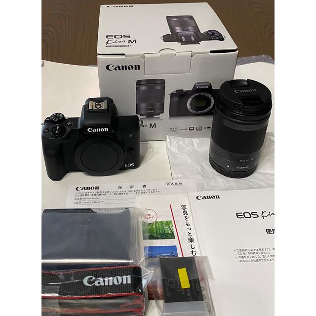 Canon ミラーレス一眼カメラEOSKissMEF-M18-150ISSTM