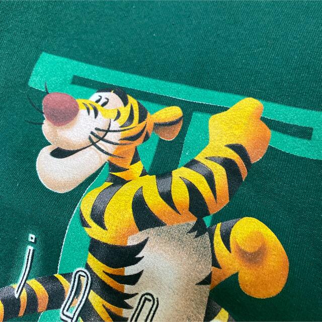 Disney ディズニー　スウェット　tiger デカロゴ　vintage 希少 メンズのトップス(スウェット)の商品写真