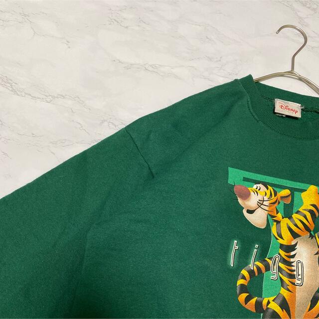 Disney ディズニー　スウェット　tiger デカロゴ　vintage 希少 メンズのトップス(スウェット)の商品写真