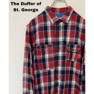 ザダファーオブセントジョージ(The DUFFER of ST.GEORGE)のjackbean2008様専用ダファーの厚手チェック柄ネルシャツ XL(シャツ)