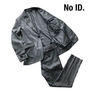 ノーアイディー(NO ID.)のNo ID.　セットアップスーツ　チェック　ノーアイディー(セットアップ)