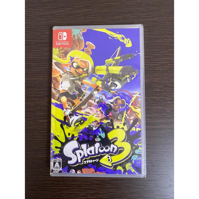 スプラトゥーン3　スイッチ　新品　未開封　シュリンク付き