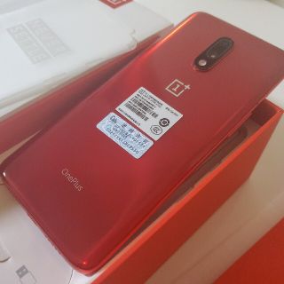 アンドロイド(ANDROID)の[美品]OnePlus 7 8 +256GB(スマートフォン本体)