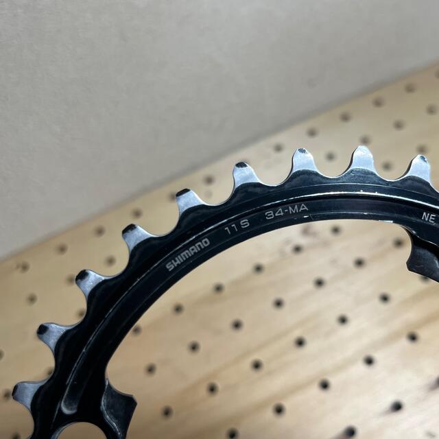 SHIMANO(シマノ)のシマノ デュラエース FC9000用チェーンリング 50-34T スポーツ/アウトドアの自転車(パーツ)の商品写真