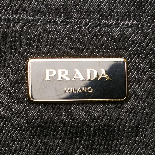 プラダ カナパ L ハンドバッグ ショルダーバッグ 2way キャンバス レディース PRADA 【1-0074409】 7