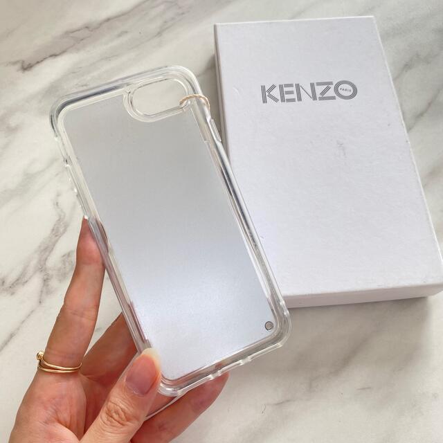 KENZO(ケンゾー)の【新品】KENZO ケンゾー iPhone7/8/SE2ケース シルバー スマホ/家電/カメラのスマホアクセサリー(iPhoneケース)の商品写真