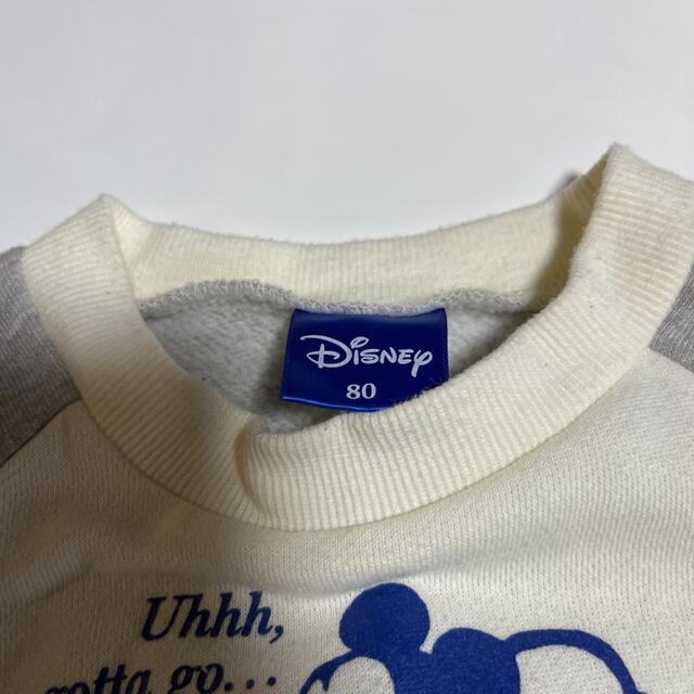 Disney(ディズニー)のディズニー　ミッキー  トレーナー キッズ/ベビー/マタニティのベビー服(~85cm)(トレーナー)の商品写真