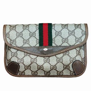 グッチ(Gucci)のグッチ オールド ヴィンテージ 89 01 021 ポーチ クラッチバッグ GG(ポーチ)