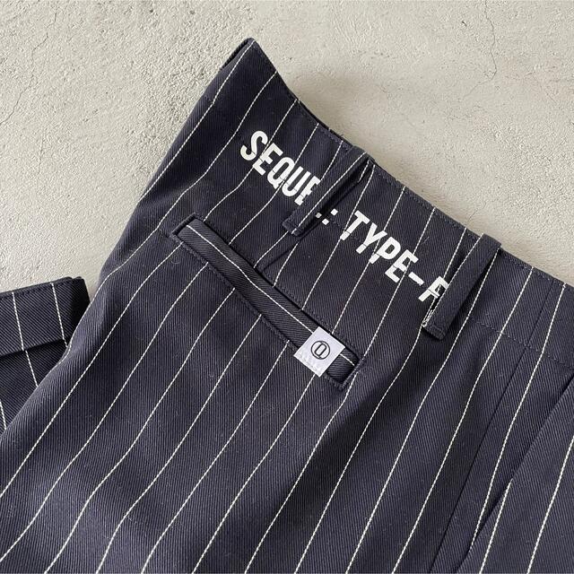 SEQUEL STRIPE CHINO PANTS L シークエル パンツ-www.ecosea.do