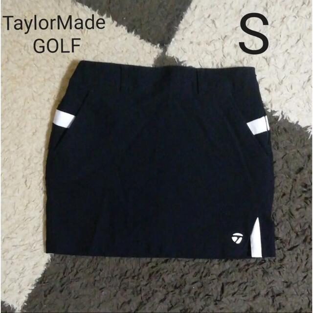 TaylorMade(テーラーメイド)のテーラーメイド　スカート　ブラック　S スポーツ/アウトドアのゴルフ(ウエア)の商品写真