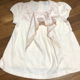 ジルスチュアートニューヨーク(JILLSTUART NEWYORK)のジルスチュアートニューヨーク　カットソー　ピンクベージュ　130(Tシャツ/カットソー)