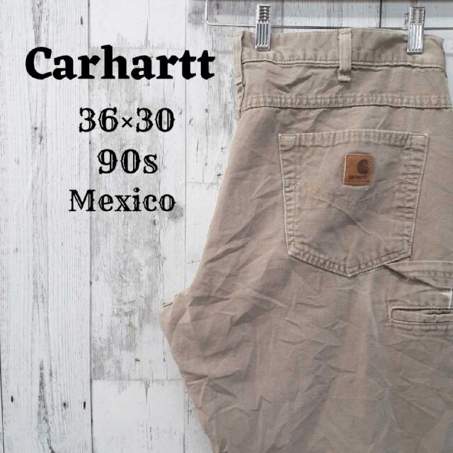 carhartt - 希少90sカーハート36×30ペインターパンツカーゴボトムス ...