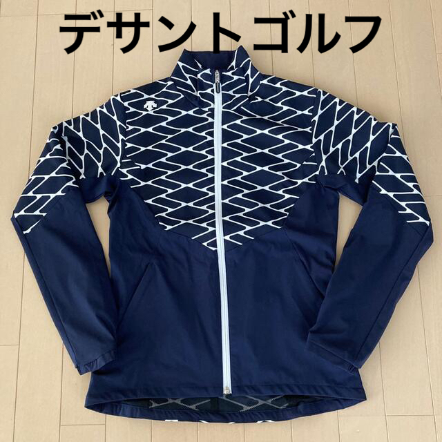 美品 】デサント ゴルフ レディース サイズM 長袖ウィンドジャケット