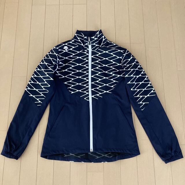 美品 】デサント ゴルフ レディース サイズM 長袖ウィンドジャケット