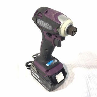 ☆品☆makita マキタ 18V 充電式インパクトドライバ TD172D 6.0Ahバッテリー1個(BL1860B) 付 72094