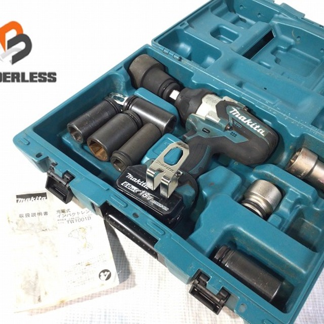 ☆品☆makita マキタ18V 充電式インパクトレンチ TW1001D 6.0Ah