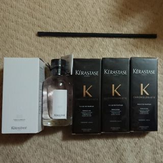 ケラスターゼ(KERASTASE)のKERARTASE ケラスターゼ クロノジスト3本+ルームフレグランス(オイル/美容液)