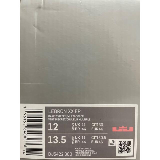 NIKE(ナイキ)のnike lebron 20 EP 30cm 新品未使用 スポーツ/アウトドアのスポーツ/アウトドア その他(バスケットボール)の商品写真