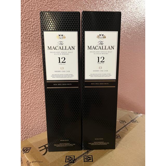 ザ・マッカラン シェリーオーク 12年 MACALLAN 700ml 2本セット