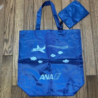 エーエヌエー(ゼンニッポンクウユ)(ANA(全日本空輸))のANA ナイロンバック(ノベルティグッズ)