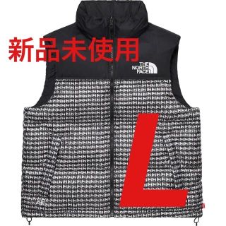 シュプリーム(Supreme)のsupreme tnf studded nuptse black Large(ダウンベスト)