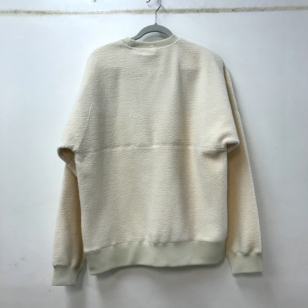 ブリストル Bristol BOA FLEECE BIG LOGO CREWNECK TOP FCRB-222045 F.C.Real Bristol ボア フリース トレーナー ポリエステル OFF WHITE ホワイト 未使用 メンズのトップス(その他)の商品写真