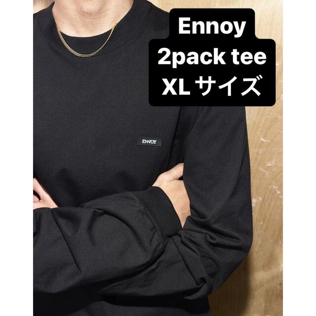 ennoy POCKET T-SHIRTS 黒 XL