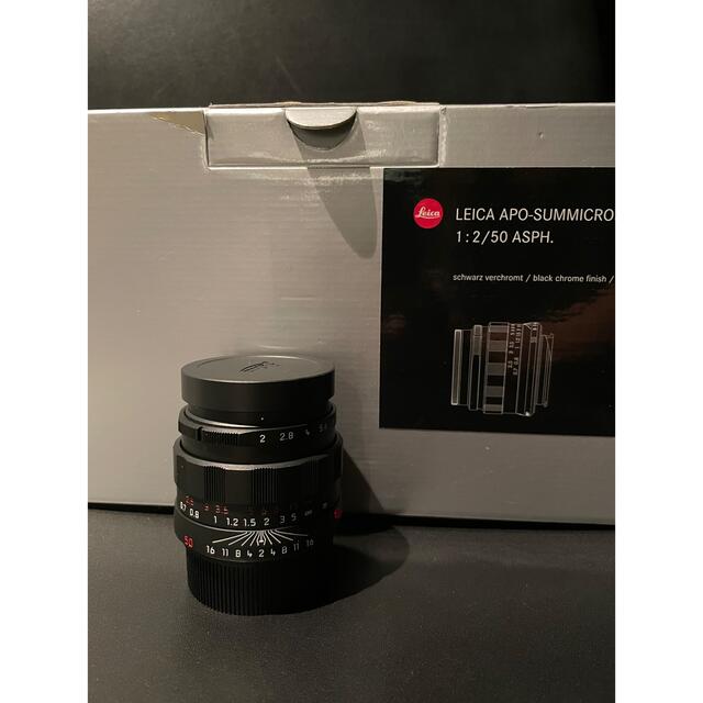 LEICA(ライカ)のLeica アポズミクロン 50mm blackchrom ブラッククローム スマホ/家電/カメラのカメラ(レンズ(単焦点))の商品写真