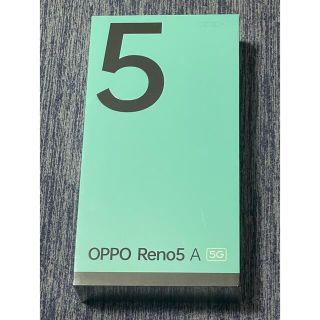 オッポ(OPPO)のOPPO Reno5 A eSim A103OP アイスブルー Y!mobile(スマートフォン本体)