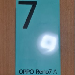 オッポ(OPPO)の【新品未開封】OPPO Reno7 A(スマートフォン本体)