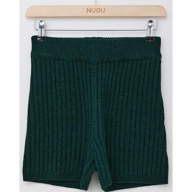 nugu ニットショートパンツ レディースのトップス(ニット/セーター)の商品写真