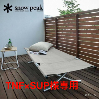 スノーピーク コット ハイテンション BD-030R 床面保護カバーおまけ付き(寝袋/寝具)