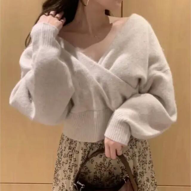 ギフト SNIDEL スナイデル ラクーンニット 秋服 ラメラクーンプル