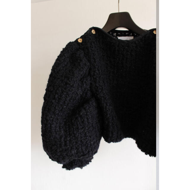 Lochie(ロキエ)のvintage puffsleeve knit /nude vintage レディースのトップス(ニット/セーター)の商品写真