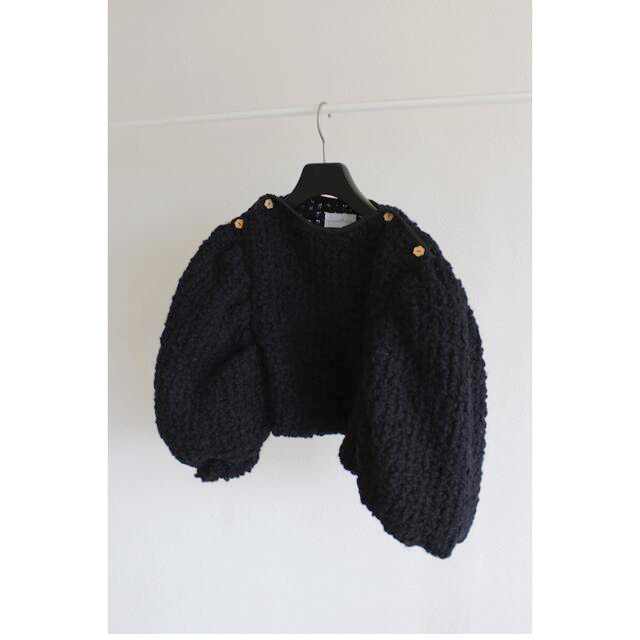 Lochie(ロキエ)のvintage puffsleeve knit /nude vintage レディースのトップス(ニット/セーター)の商品写真