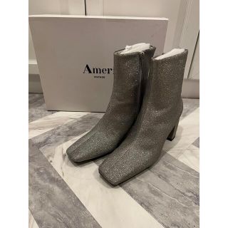 アメリヴィンテージ(Ameri VINTAGE)の【新品】Ameri シルバーブーツ Lサイズ(ブーツ)