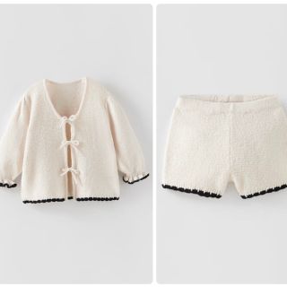 ザラキッズ(ZARA KIDS)の【限定値下げ】ZARA baby ザラベビー　ニットセットアップ(ニット)