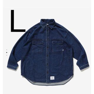 ダブルタップス(W)taps)のWtaps WCPO 01 LS COTTON DENIM  INDIGO L(シャツ)