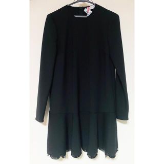 レッドヴァレンティノ(RED VALENTINO)のレッドヴァレンティノ 長袖 ワンピース フリル(ひざ丈ワンピース)