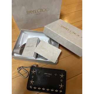 ジミーチュウ(JIMMY CHOO)のJimmyChoo NANCYキーリング付き小銭入れ(コインケース/小銭入れ)