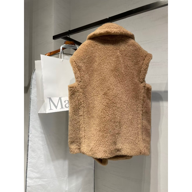 MAX MARA マックスマーラ テディベア ショートジレ
