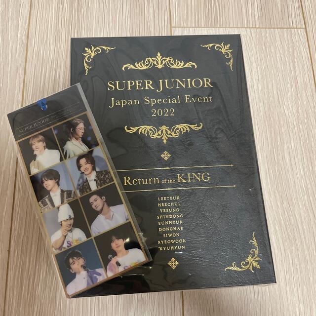 SUPER JUNIOR(スーパージュニア)のSUPER JUNIOR Return of the KING 初回限定豪華盤 エンタメ/ホビーのDVD/ブルーレイ(ミュージック)の商品写真