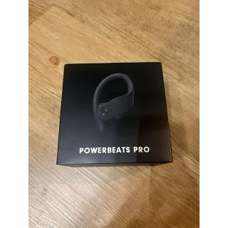 ビーツ(Beats)のPower beats pro パワービーツプロ　ブラック(ヘッドフォン/イヤフォン)