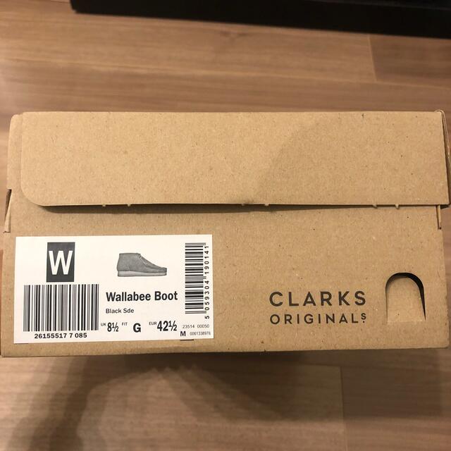 Clarks(クラークス)のクラークス WALLABEE BOOT ワラビー ブーツ UK8.5 26.5 メンズの靴/シューズ(ブーツ)の商品写真