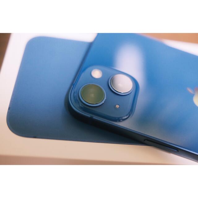iPhone13 256GB ブルー SIMフリー バッテリー99%