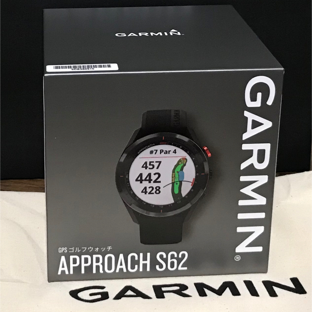 セール価格で購入 GARMIN ガーミン S62 新品未使用　保証約一年 アクセサリー