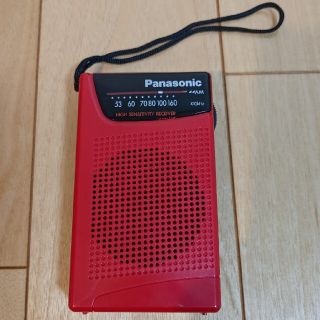 パナソニック(Panasonic)の[美品✨]Panasonic　携帯ラジオ(ラジオ)