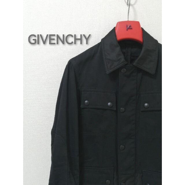 ●中古・メンズ●【GIVENCHY　ジバンシィ】異素材切替ジャケット　44　黒 | フリマアプリ ラクマ